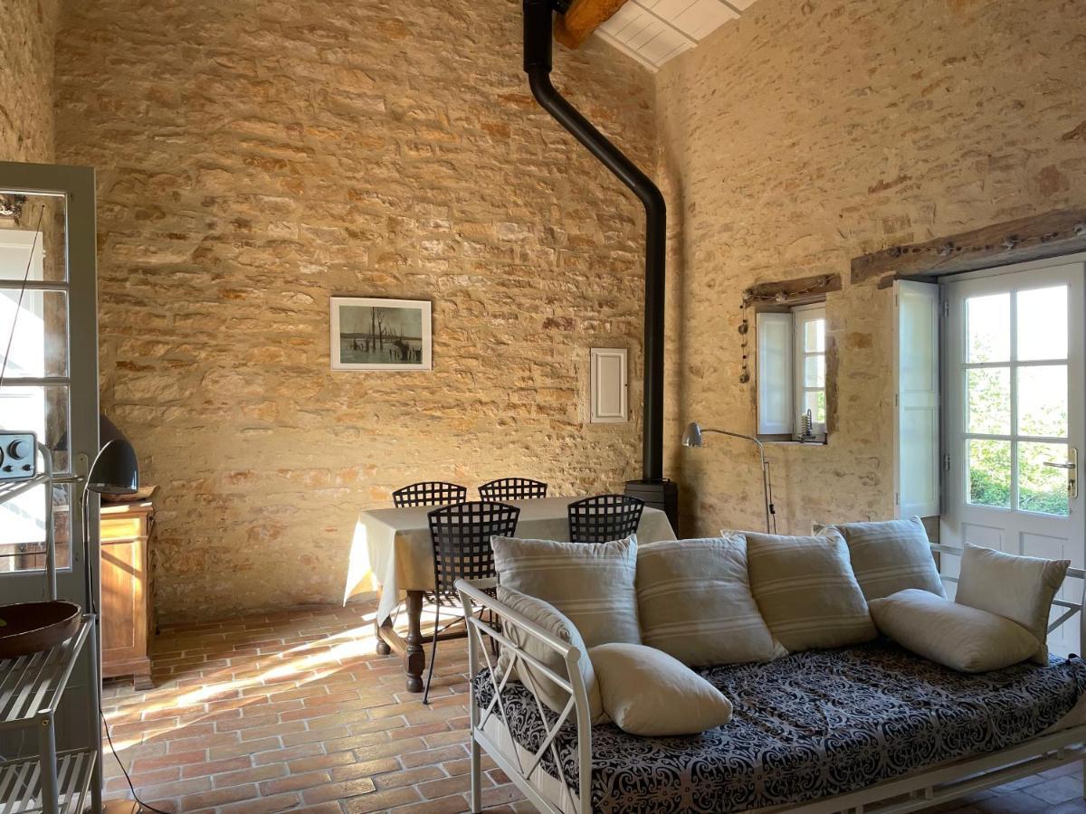 Une Maison De Campagne En Bourgogne Du Sud Tournus Exterior photo